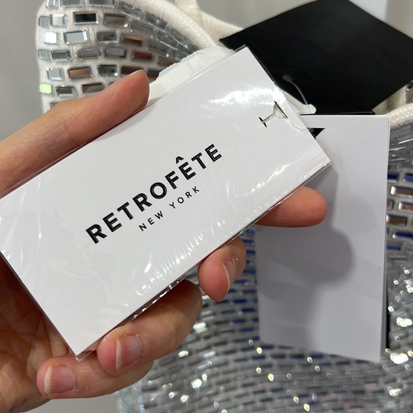 retrofete Avanya Knit Dress in White - Picture 7 of 13